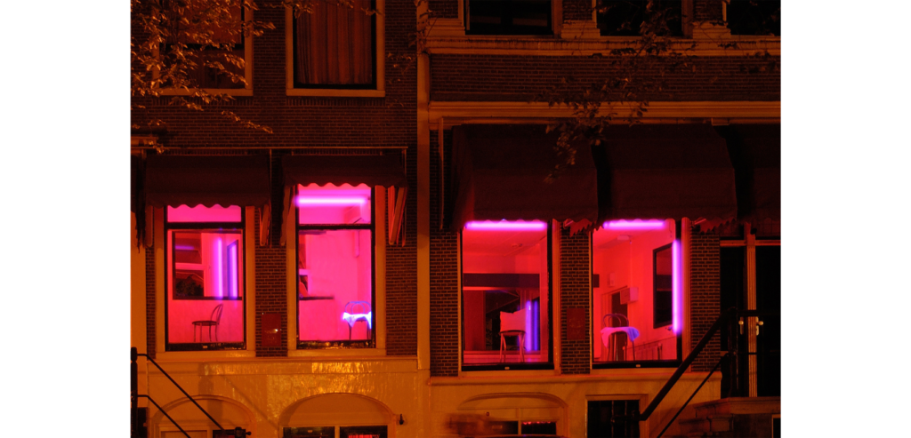 red light district